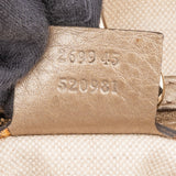 Gucci GG Monogram Bamboo Handbag