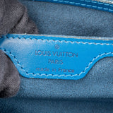 Louis Vuitton Bleu Epi Leather Soufflot Set Handbag