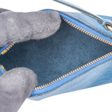 Louis Vuitton Bleu Epi Leather Soufflot Set Handbag