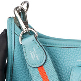 Hermès Blue Clemence Evelyne 16 Crossbody Bag