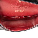 Chanel Quilted Lambskin 24K Gold Medium Double Flap Crossbody Bag