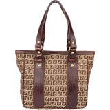 Fendi FF Monogram Zucchino Handbag