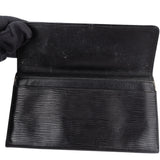 Louis Vuitton Noir Epi Leather Wallet
