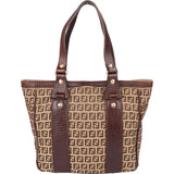 Fendi FF Monogram Zucchino Handbag