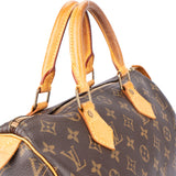 Louis Vuitton Canvas Monogram Speedy 30 Handbag