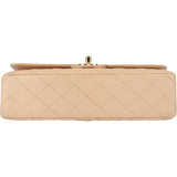 Chanel Quilted Caviar Leather Medium Double Flap Crossbody Bag