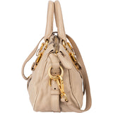 Prada Classic Leather Eclipse Handbag