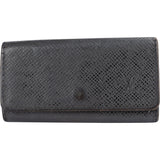 Louis Vuitton Noir Taiga Leather Keyholder