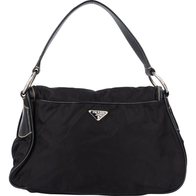 Prada Nylon Triangle Handbag - vintageandkickz