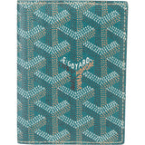Goyard Green Goyardine Monogram Cardholder