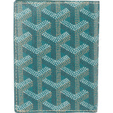 Goyard Green Goyardine Monogram Cardholder