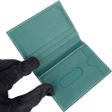 Goyard Green Goyardine Monogram Cardholder