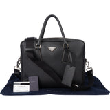 Prada Saffiano Leather Business Handbag