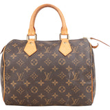 Louis Vuitton Canvas Monogram Speedy 25 Handbag