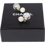 Chanel Crystal CC Earrings