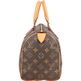 Louis Vuitton Canvas Monogram Speedy 25 Handbag