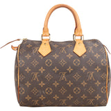 Louis Vuitton Canvas Monogram Speedy 25 Handbag