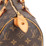 Louis Vuitton Canvas Monogram Speedy 25 Handbag