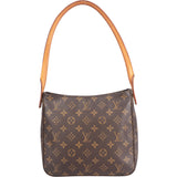 Louis Vuitton Canvas Monogram Looping MM Shoulder Bag