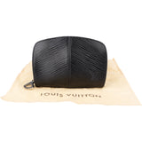 Louis Vuitton Noir Epi Leather Demi Lune Coin Wallet