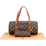 Louis Vuitton Canvas Monogram Papillon Set Handbag