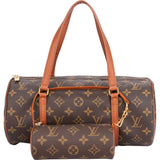 Louis Vuitton Canvas Monogram Papillon Set Handbag