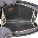 Louis Vuitton Noir Epi Leather Demi Lune Coin Wallet