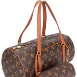 Louis Vuitton Canvas Monogram Papillon Set Handbag