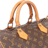 Louis Vuitton Canvas Monogram Speedy 30 Handbag