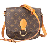 Louis Vuitton Canvas Monogram Saint Cloud MM Crossbody Bag