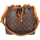Louis Vuitton Canvas Monogram Sac Noe Petit Shoulder Bag