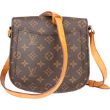 Louis Vuitton Canvas Monogram Saint Cloud MM Crossbody Bag