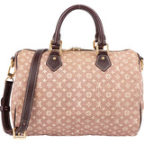Louis Vuitton Mini Lin Monogram Speedy 30 Bandouliere