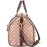 Louis Vuitton Mini Lin Monogram Speedy 30 Bandouliere