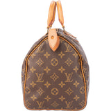 Louis Vuitton Canvas Monogram Speedy 30 Handbag