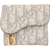 Christian Dior Trotter Monogram Saddle Wallet