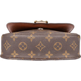 Louis Vuitton Canvas Monogram Saint Cloud MM Crossbody Bag