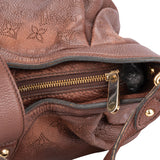 Louis Vuitton Leather Monogram Mahina Crossbody Bag