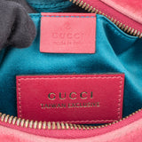 Gucci Pink Satin Limited Taiwan GG Marmont Crossbody Bag