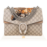 Gucci GG Monogram Bee Dionysus Shoulder Bag