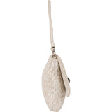 Miu Miu Quilted Leather Crystal Shoulder Flap Bag