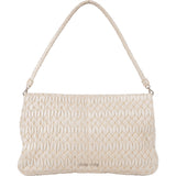 Miu Miu Quilted Leather Crystal Shoulder Flap Bag