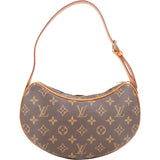 Louis Vuitton Canvas Monogram Croissant PM Handbag