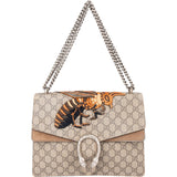 Gucci GG Monogram Bee Dionysus Shoulder Bag