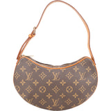 Louis Vuitton Canvas Monogram Croissant PM Handbag