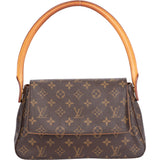 Louis Vuitton Canvas Monogram Looping PM Handbag