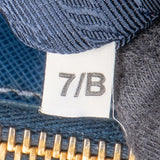 Prada Bleu Saffiano Leather Galleria Handbag