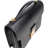 Louis Vuitton Noir Epi Leather Monceau Handbag