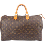 Louis Vuitton Canvas Monogram Speedy 40 Handbag