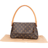 Louis Vuitton Canvas Monogram Looping PM Handbag